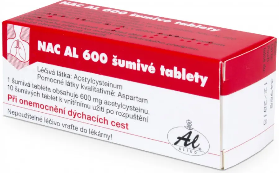 8355_NAC AL 600MG TBL 1X10